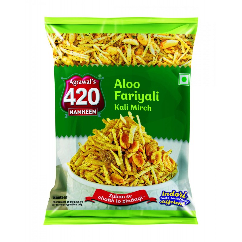 Agrawal's 420 Aloo Faryali Kali Mirch (150 GM)