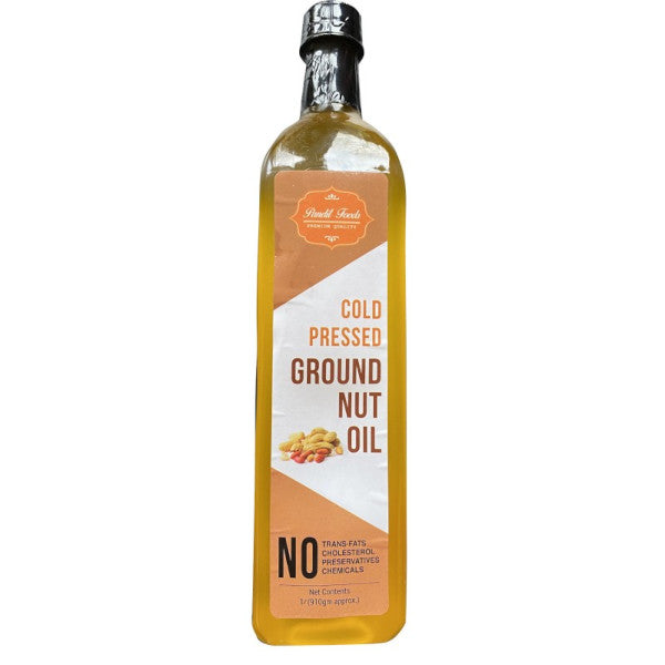 Pandit Food Cold Pressed Groundnut Premium Oil (1 L)