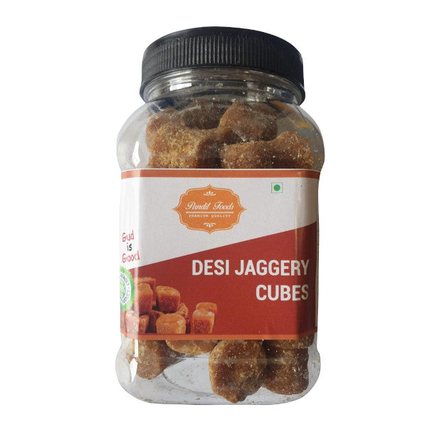 Jaggery Small Cube - Chemical Free (450 Gm)