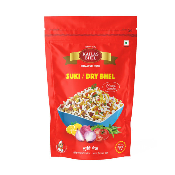Kailash Bhel - Suki Bhel Family Pack (200 Gm)