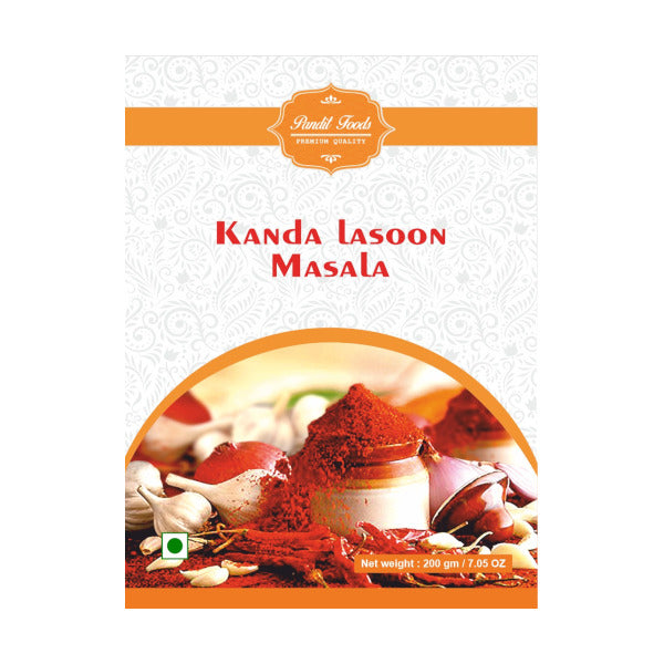 Pandit Foods Kanda Lasoon (Onion Garlic) Masala (200 Gm)