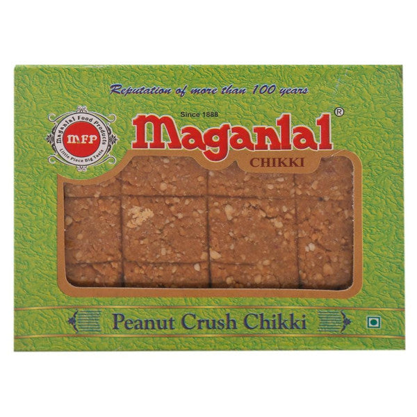 Maganlal Crushed Peanut Chikki (200 Gm)