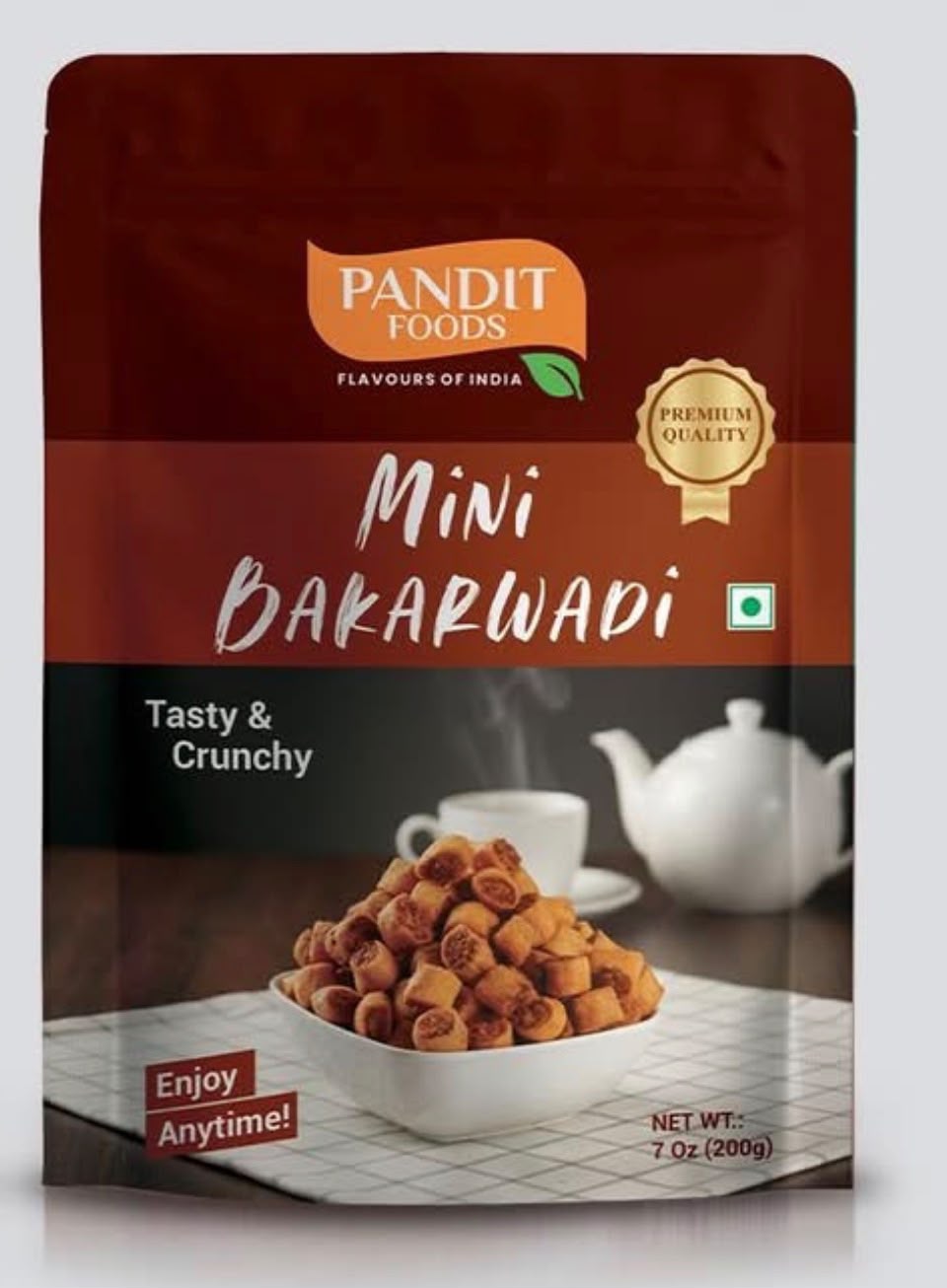 Pandit Foods Mini Bakarwadi (200 Gms)