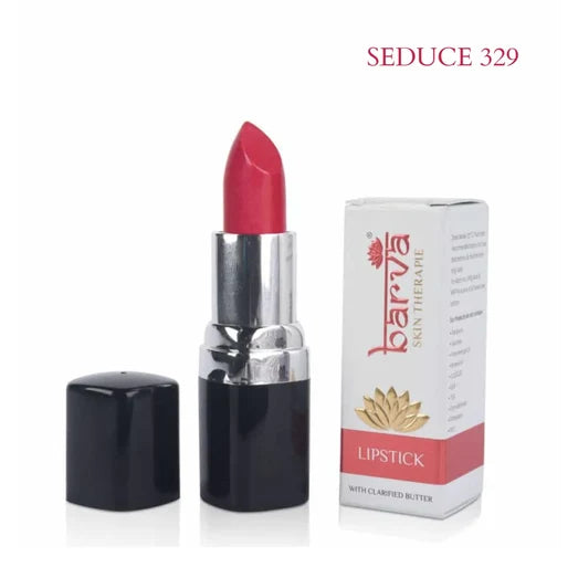 Natural Lipsticks Made with Cow Ghee (Clarified Butter)- Seduce(Shimeer) - 329 (4.3g)