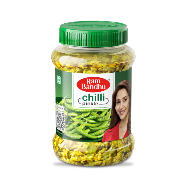 Ram Bandhu Chilli Pickle (350 Gm)