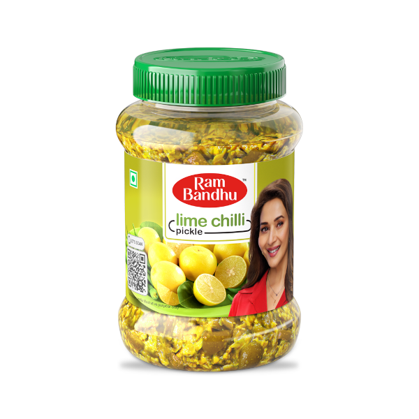 Ram Bandhu Lime Chilli Pickle (350 Gm)
