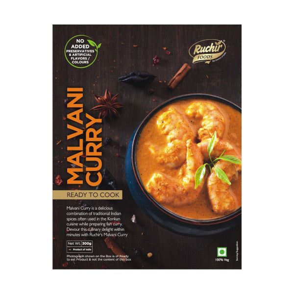 Ruchir Ready To Cook Malvani Curry (300 Gm)