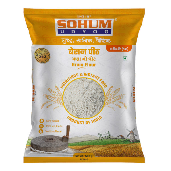 Sohum Besan/Gram Ladoo Flour (500 Gm)