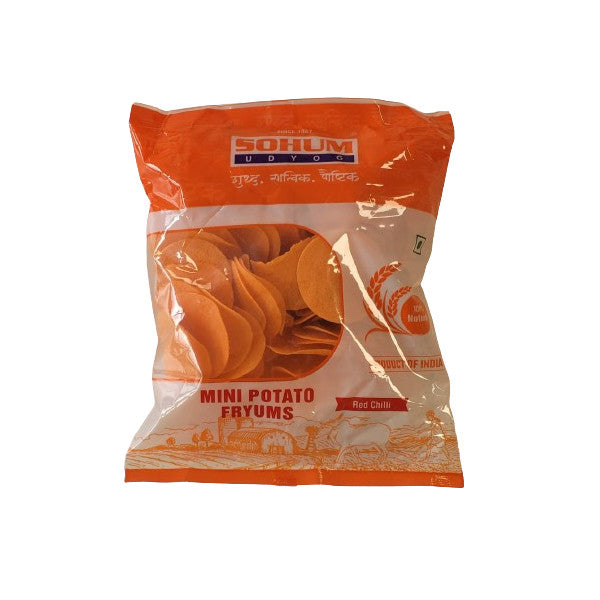 Sohum Red Chilli Potato Papad (100 Gm)