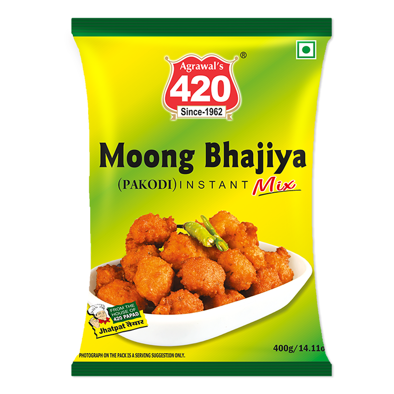 Agrawal's 420 Moong Bhajiya (400 GM)