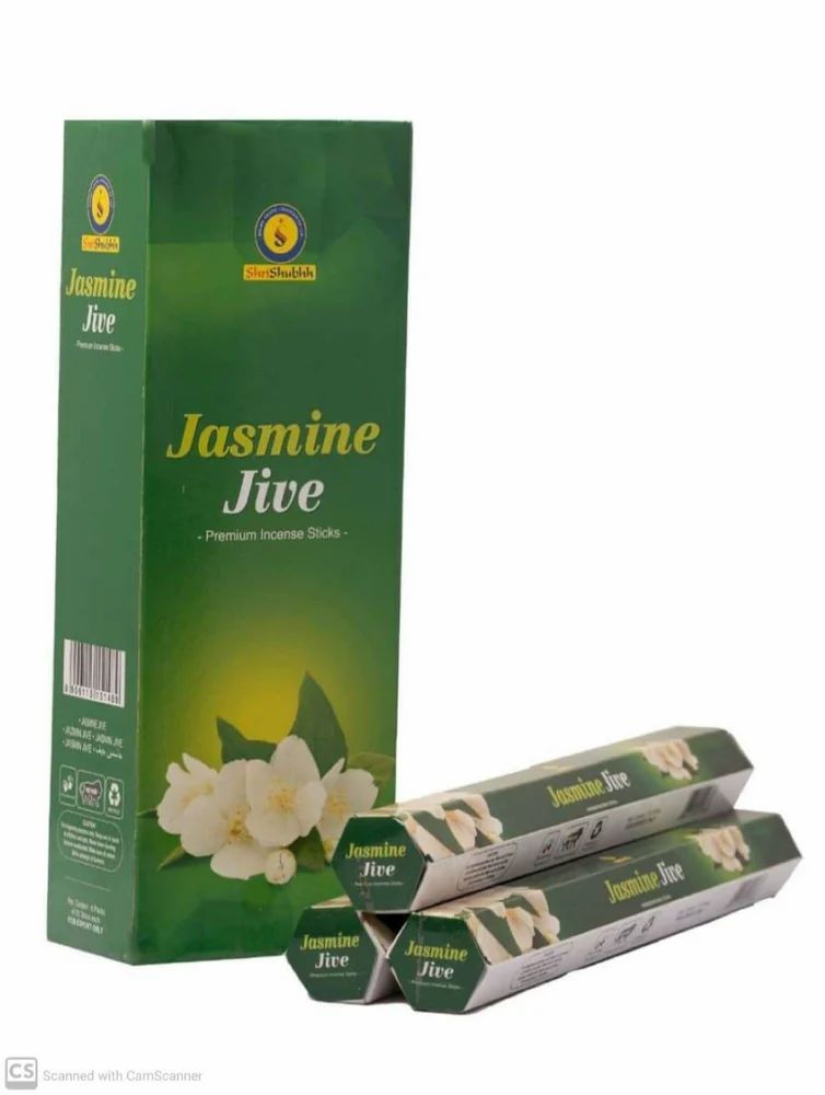 Jasmine Jiva Hexagon - Incense Stick