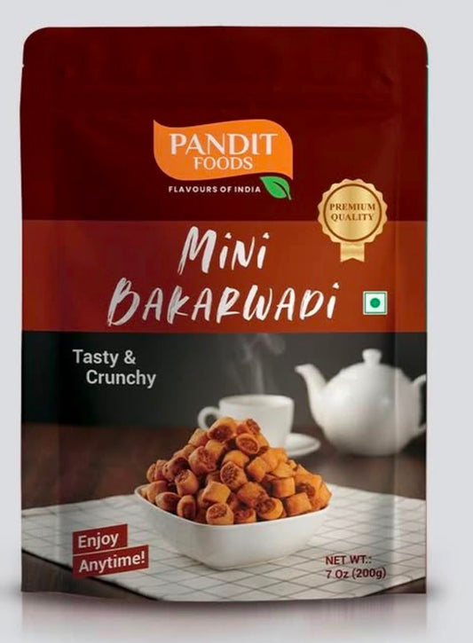 Pandit Foods Mini Bakarwadi (200 Gms)