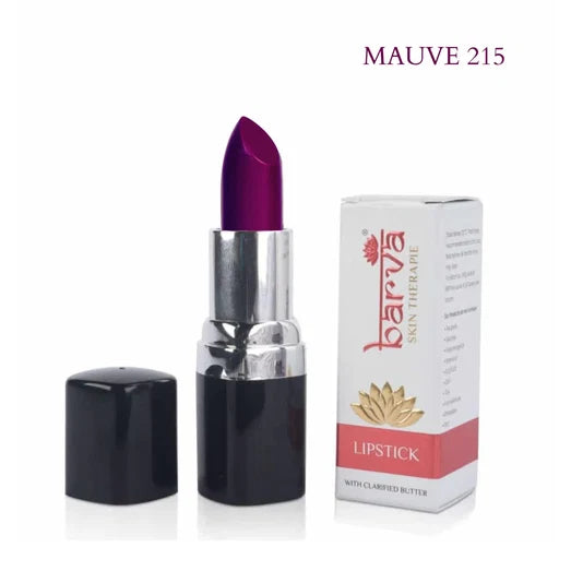 Natural Lipsticks Made with Cow Ghee (Clarified Butter)- Mauve (Matte) - 215 (4.3g)
