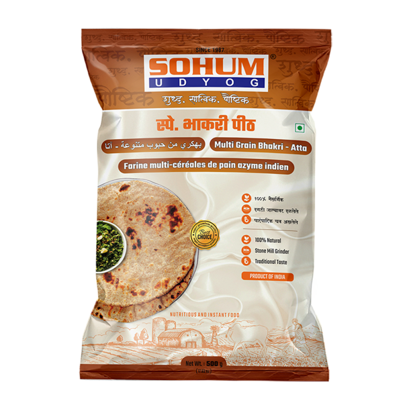 Sohum Multigrain Bhakri Flour (500 Gms)